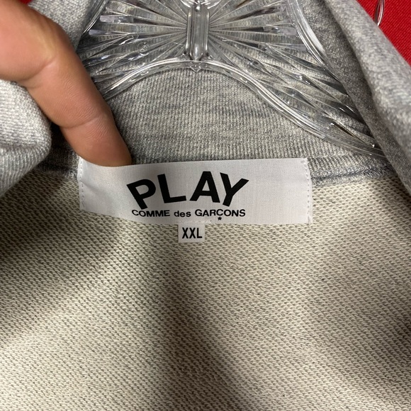 CDG Play zip-up XXL - Picture 5 of 6